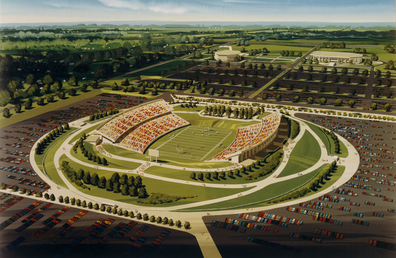 Photo of Stadium Rendering