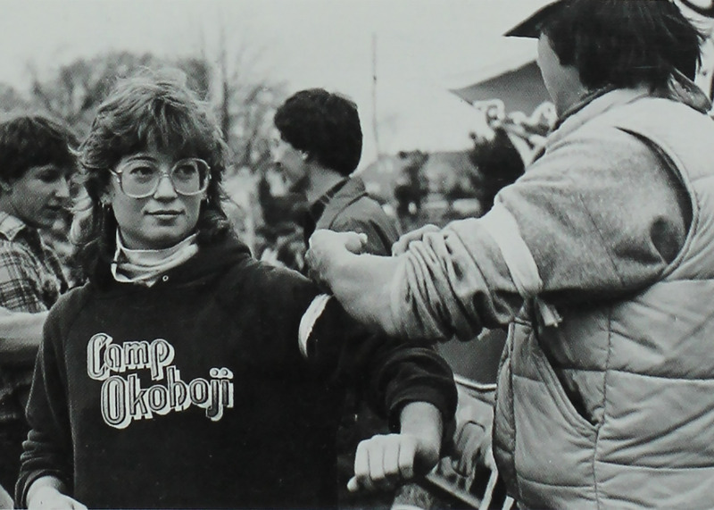 Photo of Students Tying on Armbands