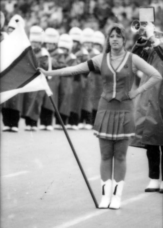 Photo of Color Guard Member Wearing an Armband