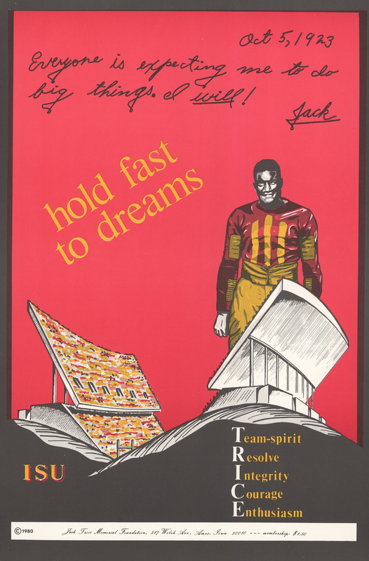 Poster “Hold Fast to Dreams”